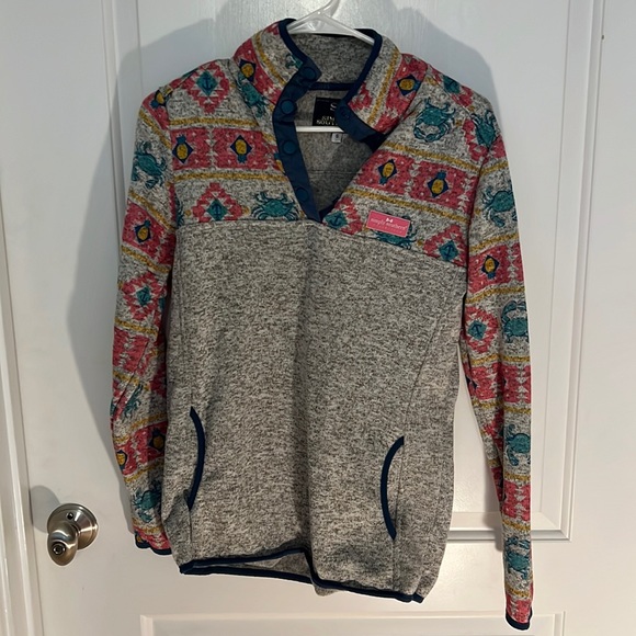 Simply Southern fleece quarter zip jacket - Picture 1 of 4